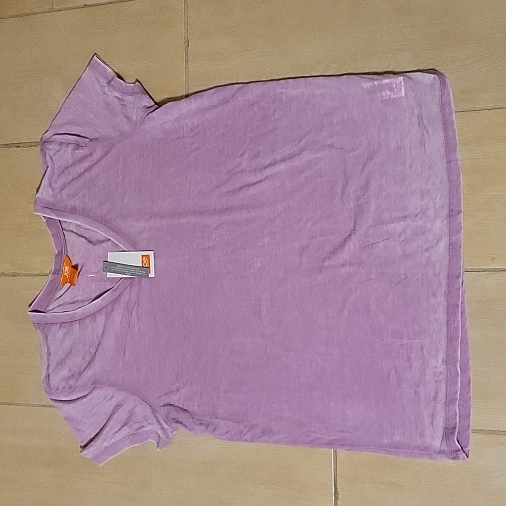 NWT Joe Fresh Purple/ White V neck T-shirt